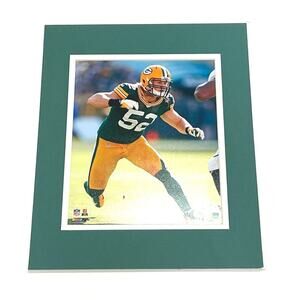 Clay Matthews On Field NFL official GreenBay Packers Picture Matted GBP